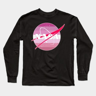 Pastel Nasa Logo - WLW Long Sleeve T-Shirt